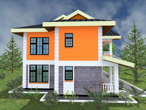 4 Bedroom Design 1001 A - Image 2