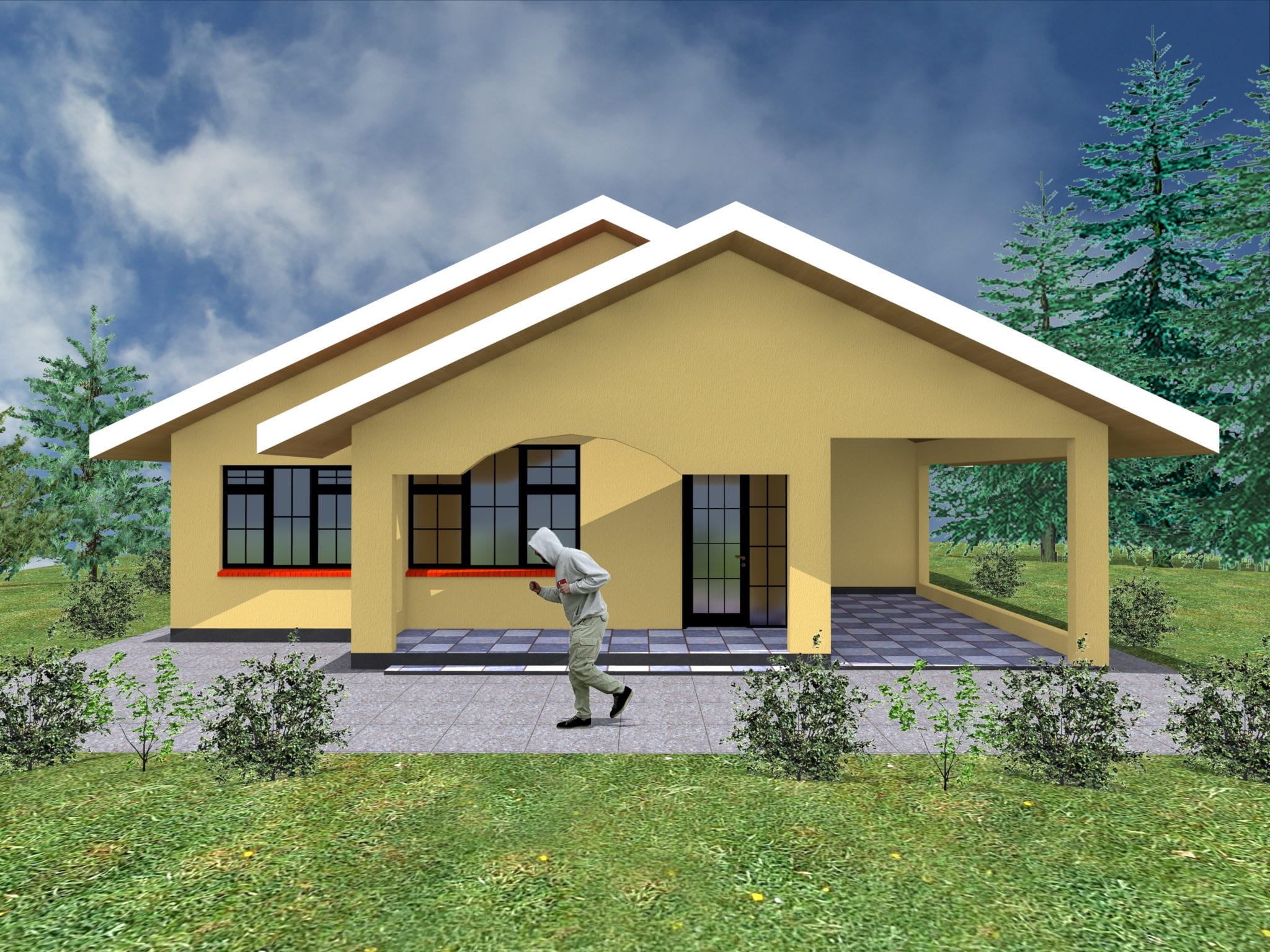 Simple 3 Bedroom House Plans Without Garage HPD Consult