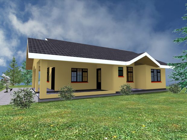 Simple 3 bedroom house plans without garage