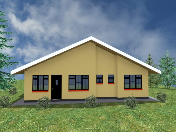 Simple 3 bedroom house plans without garage