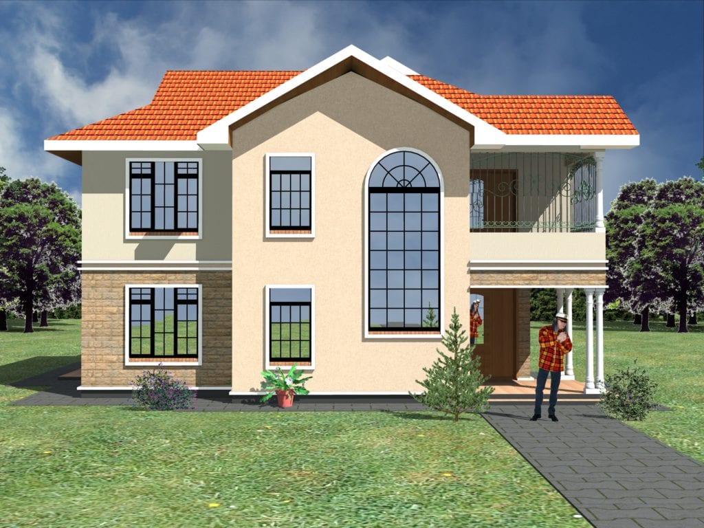 3 Bedroom Maisonette House Plans In Kenya HPD Consult