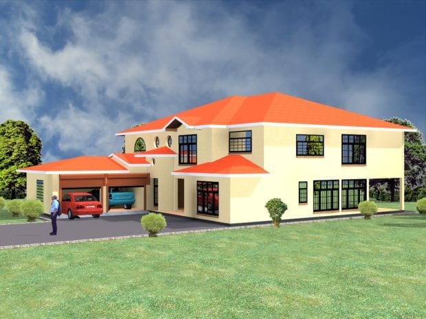 5 Bedroom House Plans in Kenya