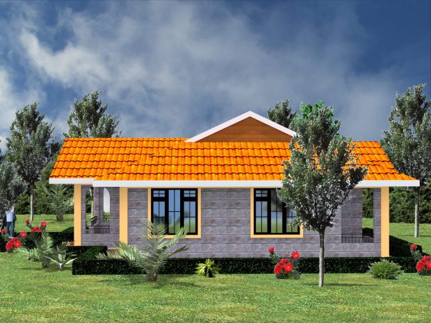 3 bedroom floor plan bungalow