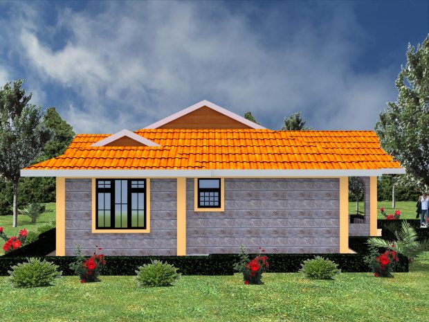 3 bedroom floor plan bungalow