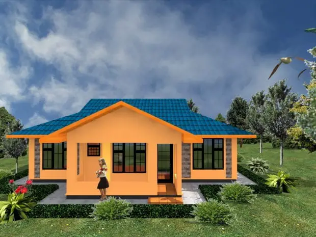 3 Bedroom House Designs in Kenya