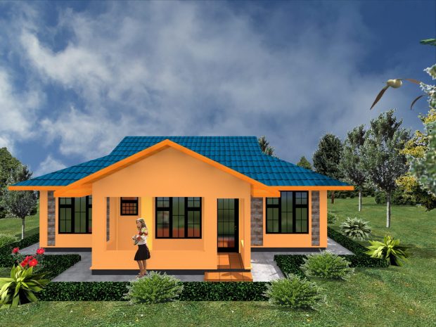 3 Bedroom House Designs in Kenya