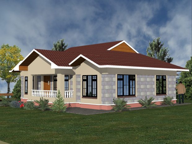 2 Bedroom Design 1045 B - Image 2