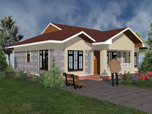 2 Bedroom Design 1045 B - Image 4