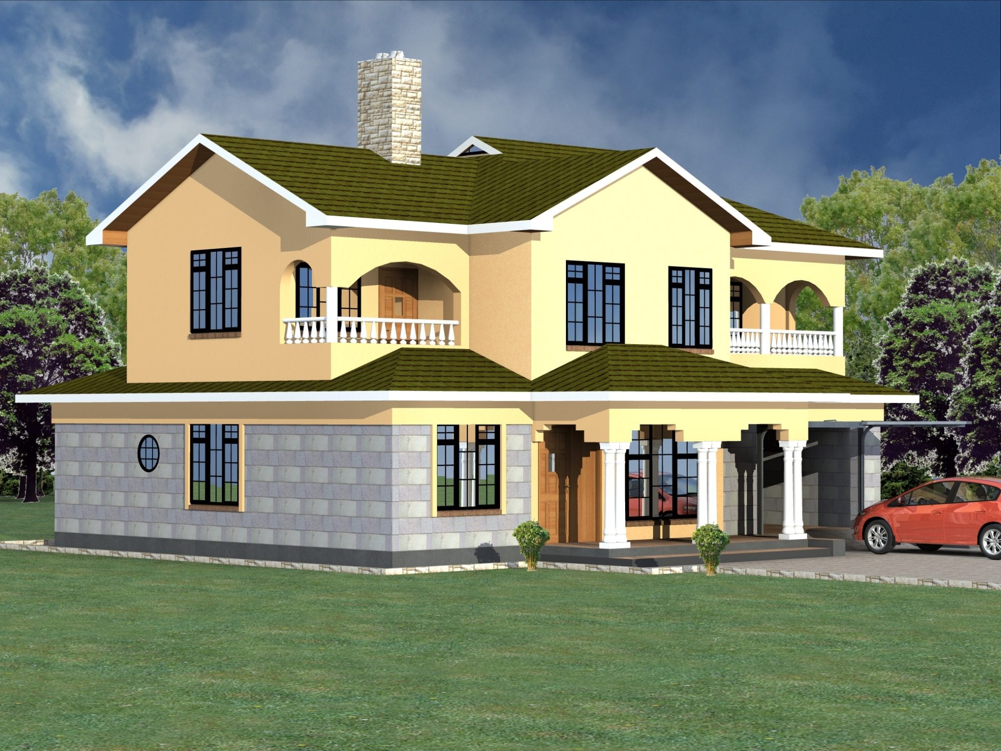 4 Bedroom Design 1050 A HPD TEAM
