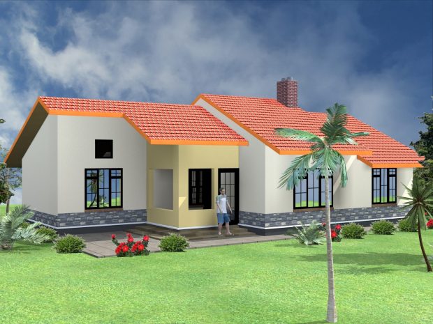 3 bedroom bungalow house plans design