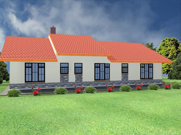 3 bedroom house plans in kenya pdf