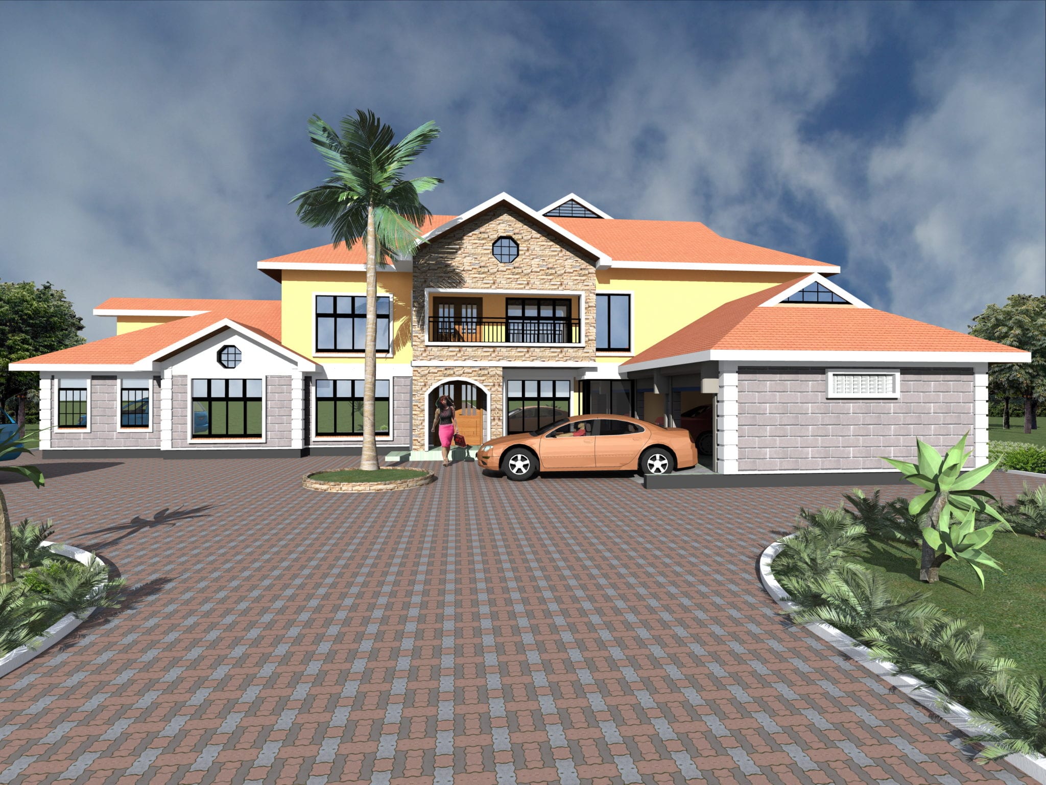  6  Bedroom  Maisonette House  Plans  Designs  HPD Consult