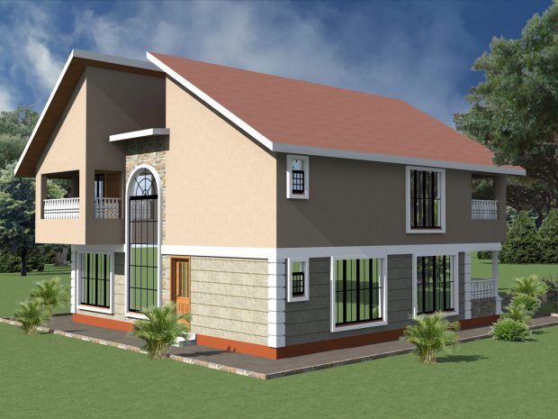 Modern Four Bedroom House Plans