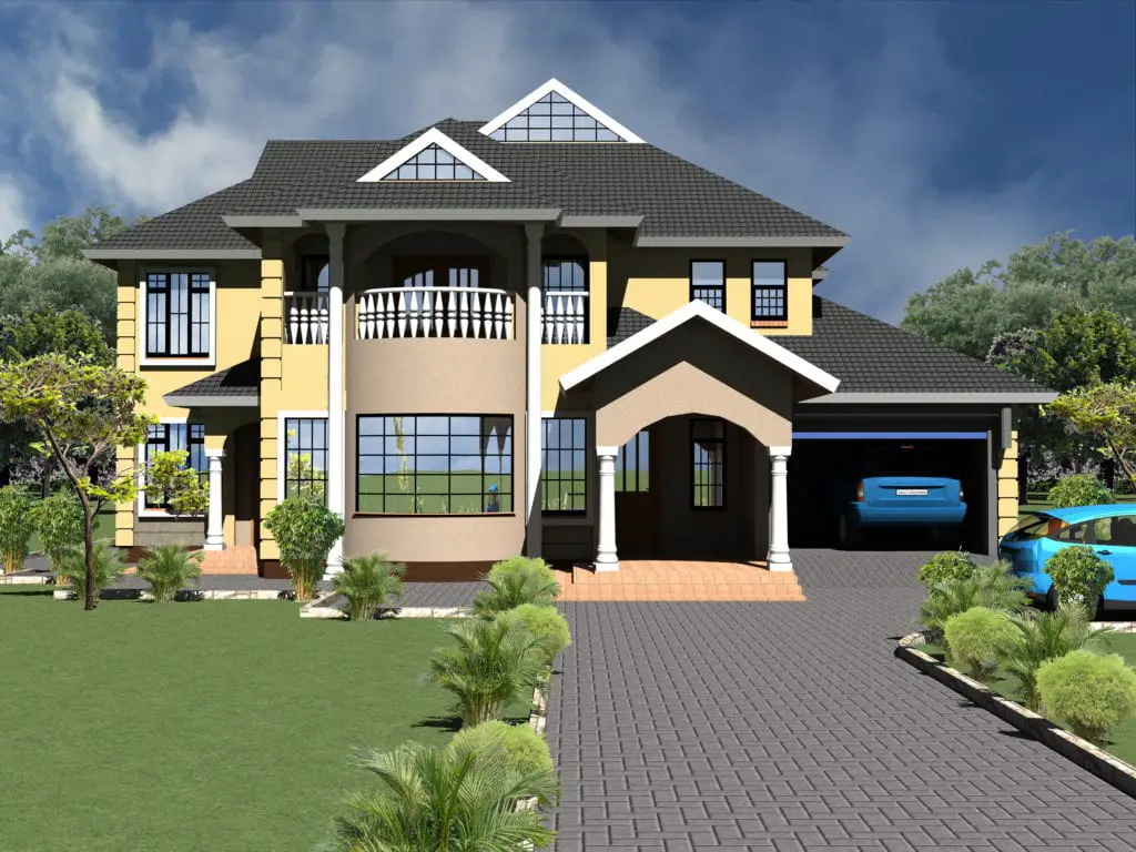 Four Bedroom Storey House Plans | HPD Consult