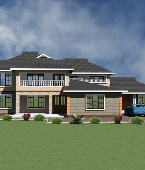 7 Bedroom Maisonette House Plan