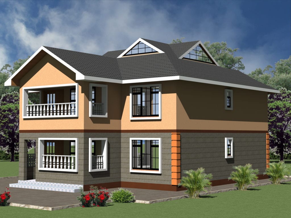 Stylish 5  Bedroom  Maisonette House  Plans  Design  HPD Consult