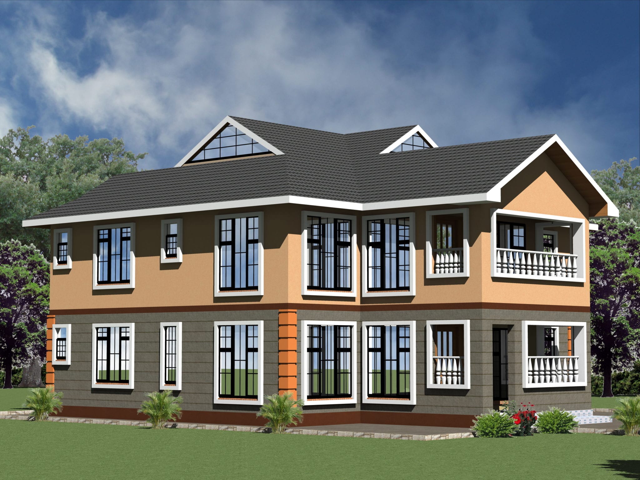 Stylish 5 Bedroom Maisonette House Plans Design HPD Consult Stylish 5 Bedroom Maisonette House Plans Design HPD Consult