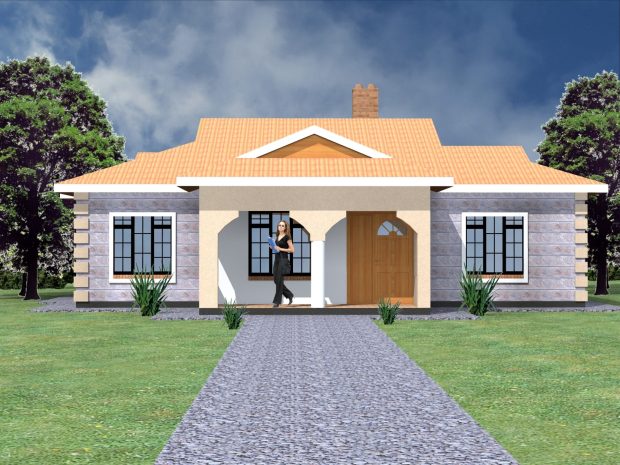 Simple house design in Kenya