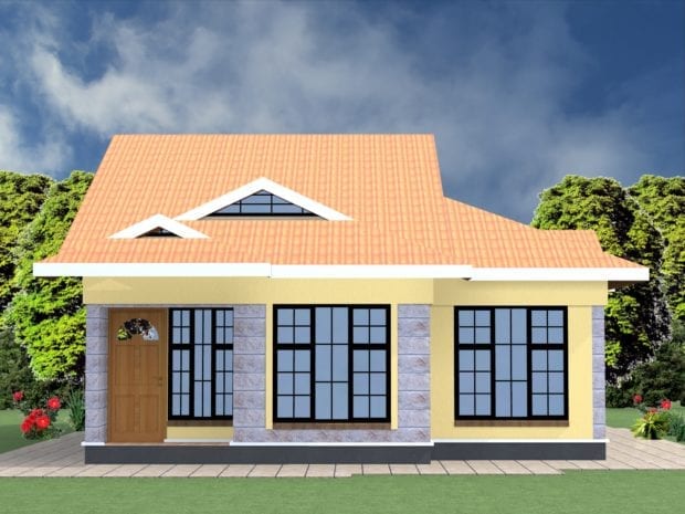 3 bedroom house plans in kenya