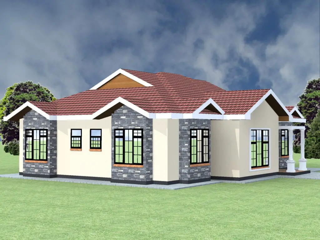 4 Bedroom house plans and designs in Kenya |HPD consult