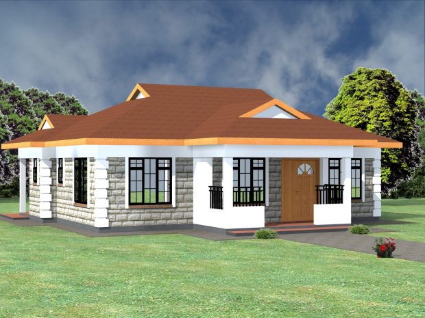 3 Bedroom Design 1097B - Image 2