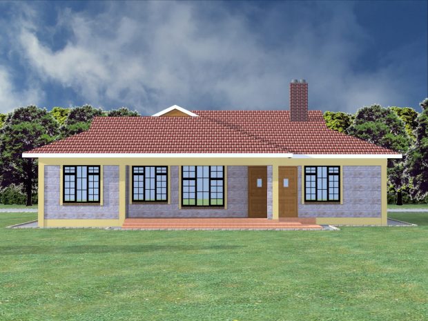 3 bedroom modern house design