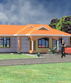 Simple 3 bedroom house plans in kenya