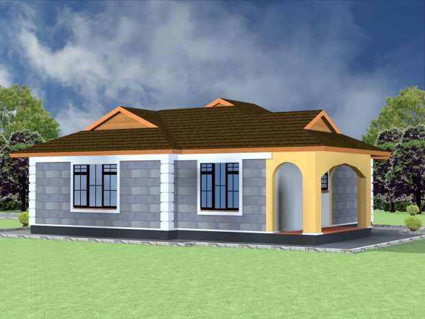 Simple 2 Bedroom Design 1136 B - Image 5