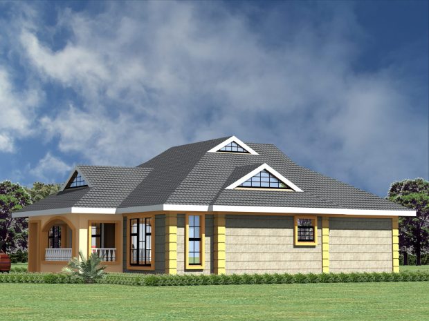 3 Bedroom Design 1156B - Image 5