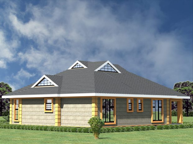 3 Bedroom Design 1156B - Image 4