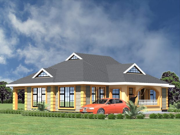3 Bedroom Design 1156B
