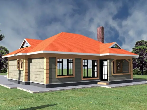 3 Bedroom house designs with view pictures