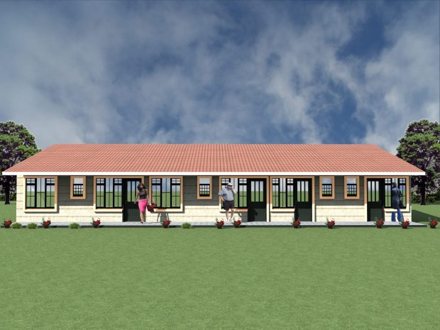 2 Bedroom Design 1166 B - Image 2