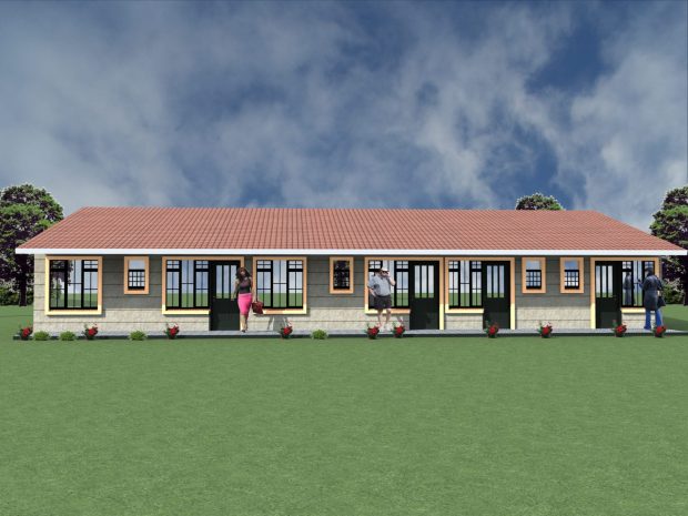 2 Bedroom Design 1166 B
