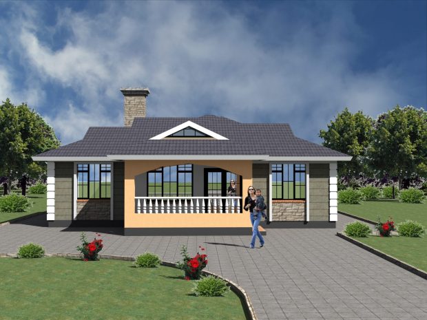 floor plan bungalow