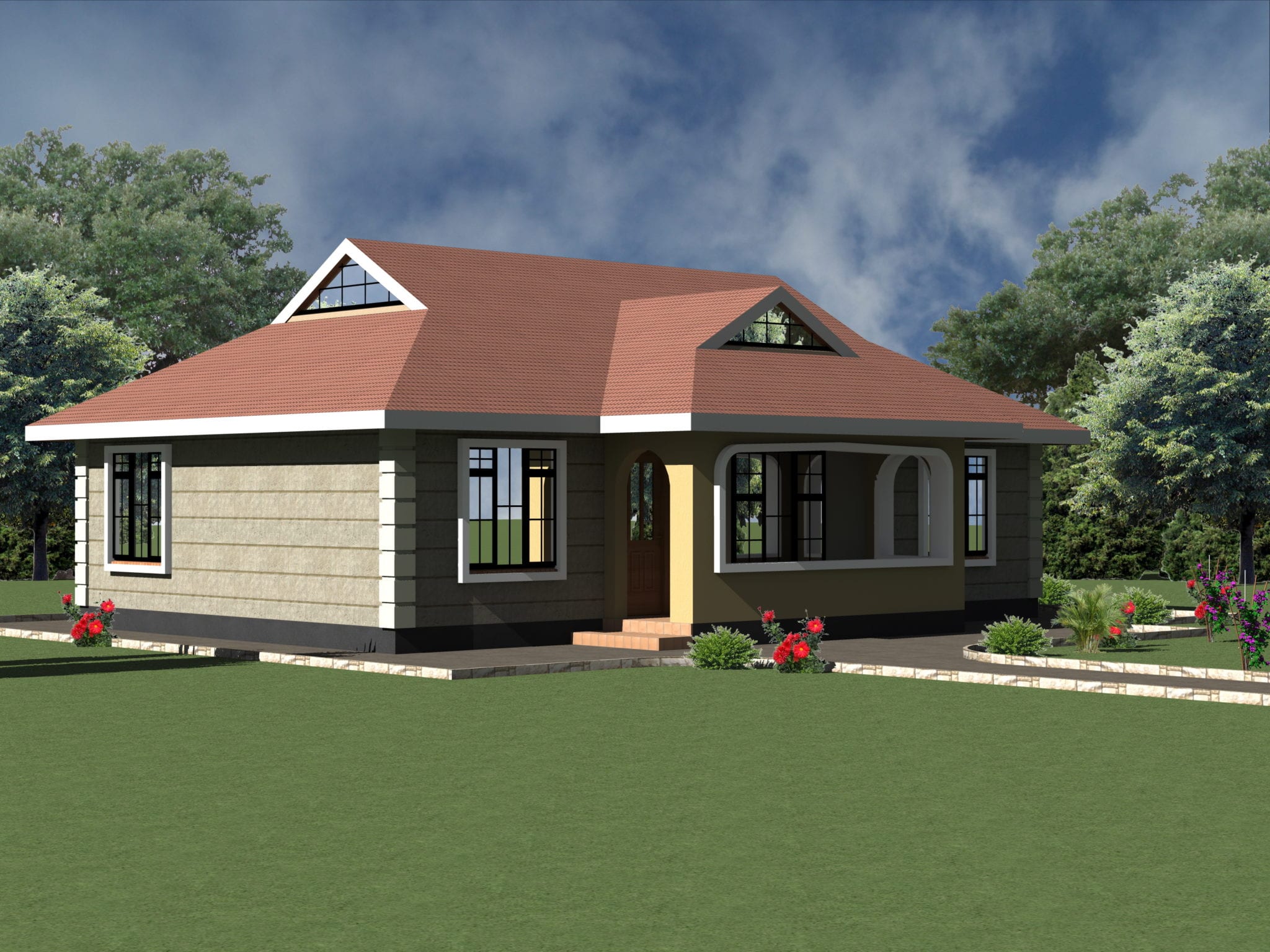 Beautiful bungalow designs in kenya HPD Consult