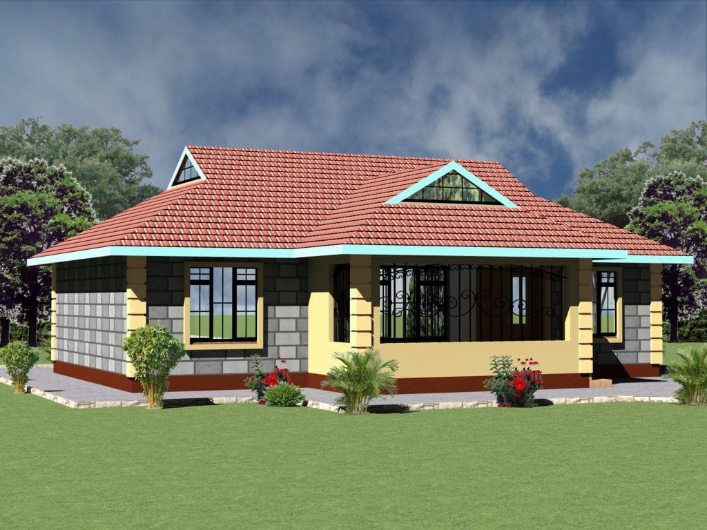 Small 4 Bedroom house plan designs |HPD Consult