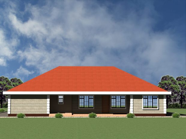 4 Bedroom Modern House Plans