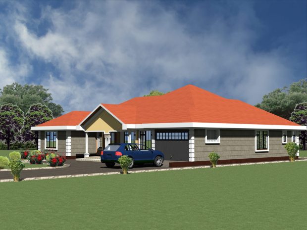 4 Bedroom Modern House Plans