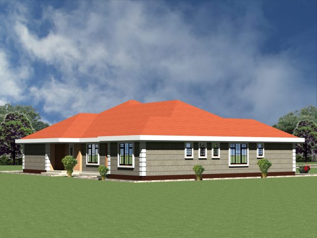 4 Bedroom Modern House Plans