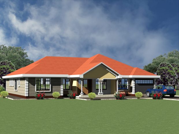 4 Bedroom Modern House Plans