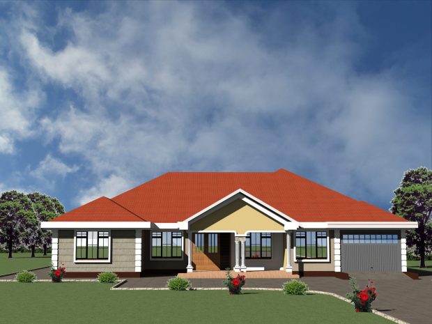 4 Bedroom Modern House Plans