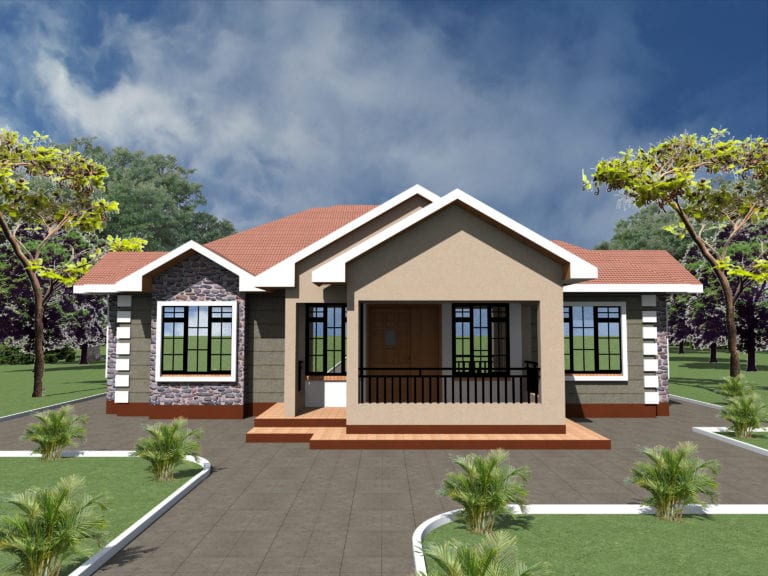4 Bedroom Bungalow House Plan Design |HPD Consult