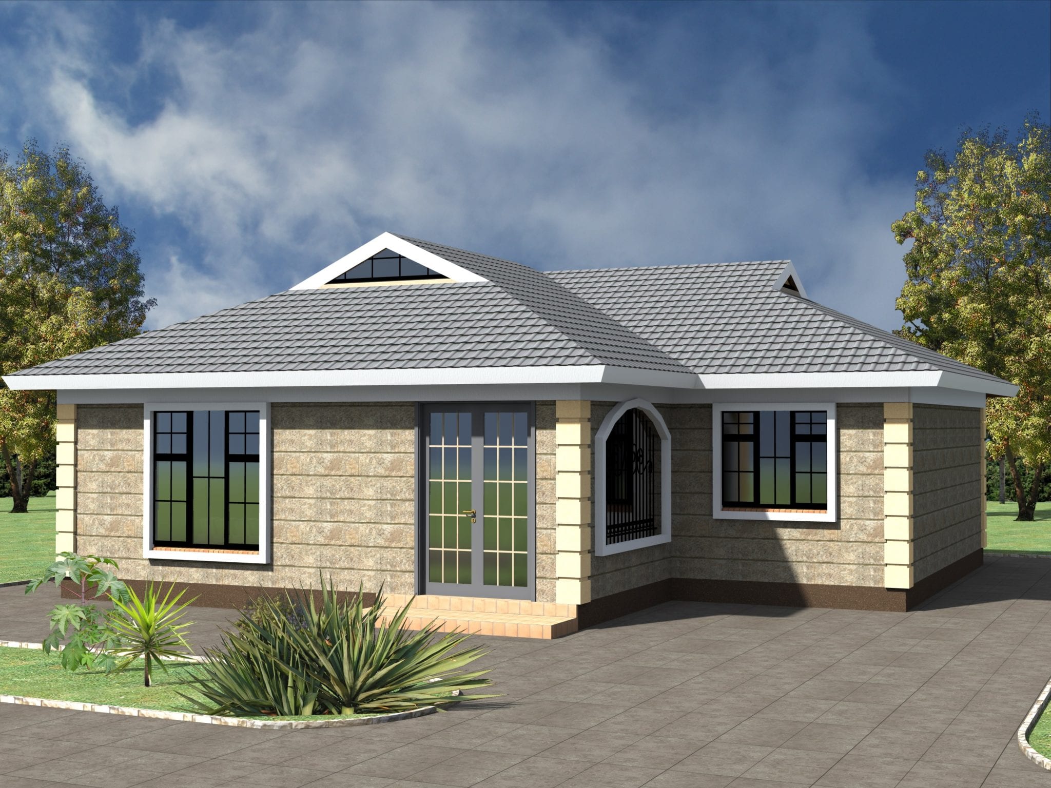  3  Bedroom  house  plan  design  in kenya  HPD Consult