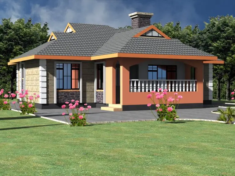 Some Best House  Plans  in Kenya  3  Bedrooms  Bungalows HPD