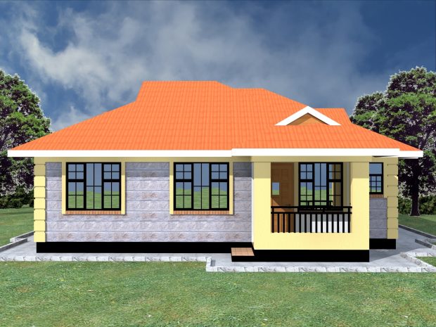 3 Bedroom bungalow house