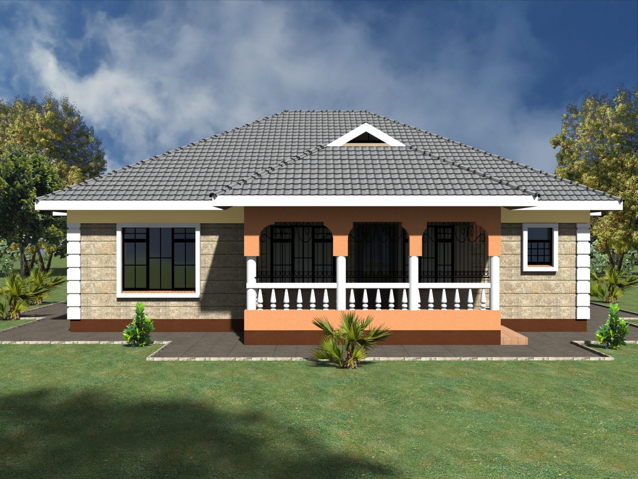 Simple 3 bedroom house plans without garage HPD Consult