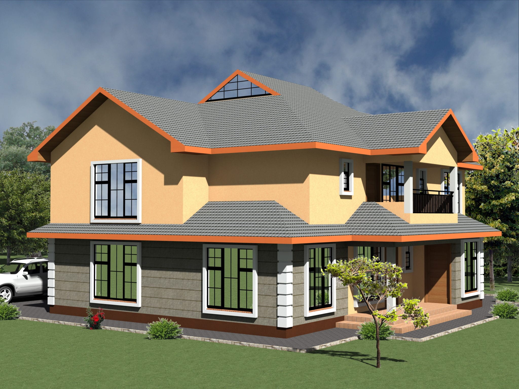 Exquisite Modern House Plans In Kenya : House Floor Plan Ideas
