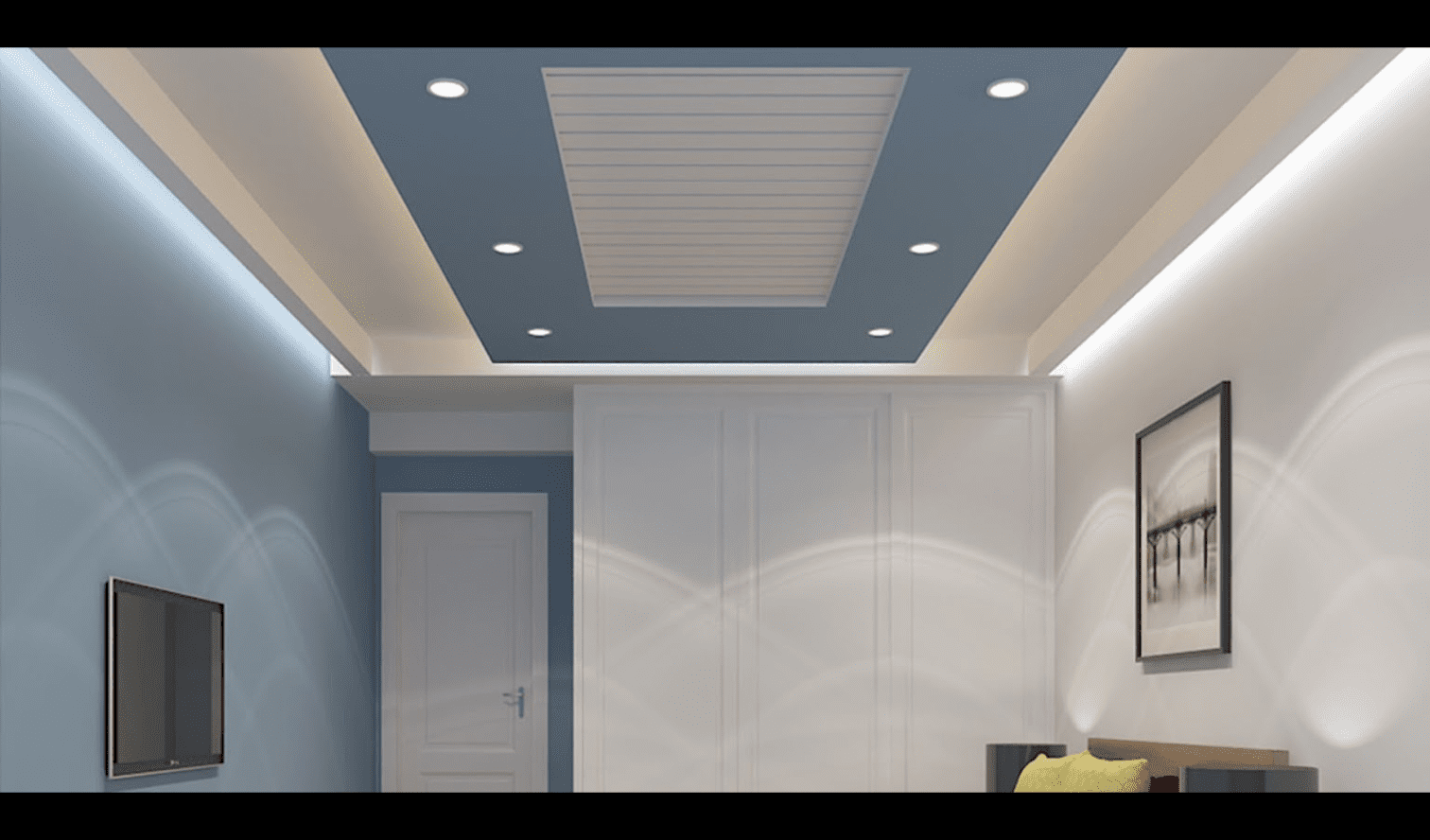 Modern Gypsum Ceiling Designs 3 