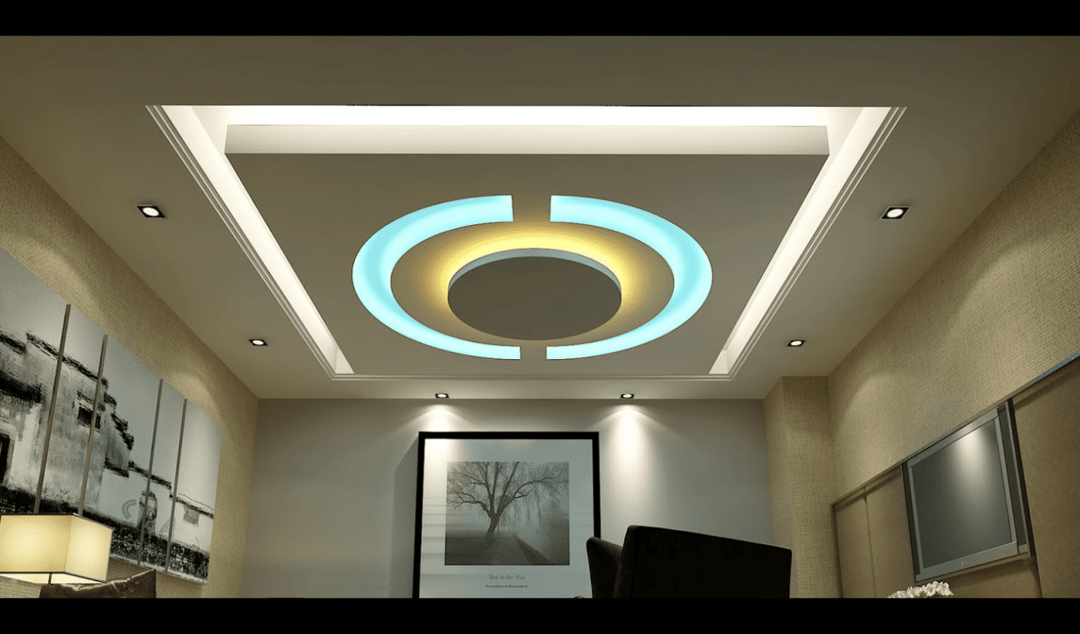 30 BEST Modern Gypsum Ceiling Designs  for Living room HPD Consult